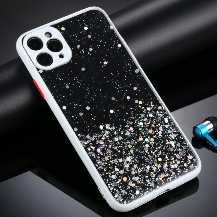 For iPhone 12 mini Gradient Glitter Powder Shockproof Protective Case