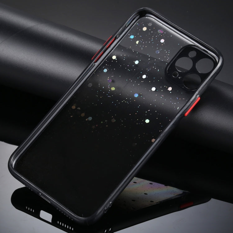 For iPhone 12 Pro Gradient Glitter Powder Shockproof Protective Case