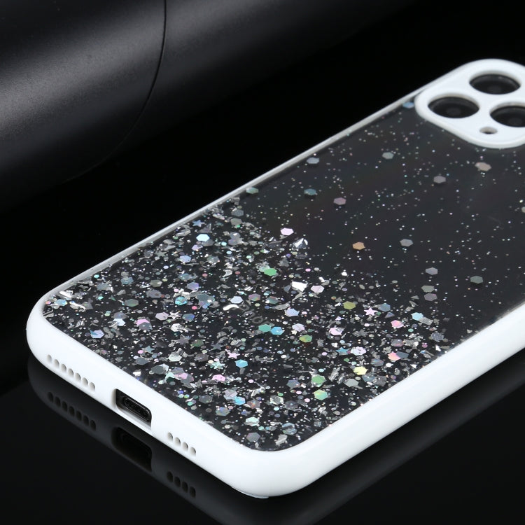 For iPhone 12 Pro Max Gradient Glitter Powder Shockproof Protective Case