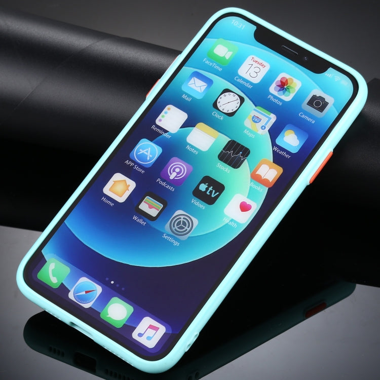 For iPhone 12 Pro Max Gradient Glitter Powder Shockproof Protective Case