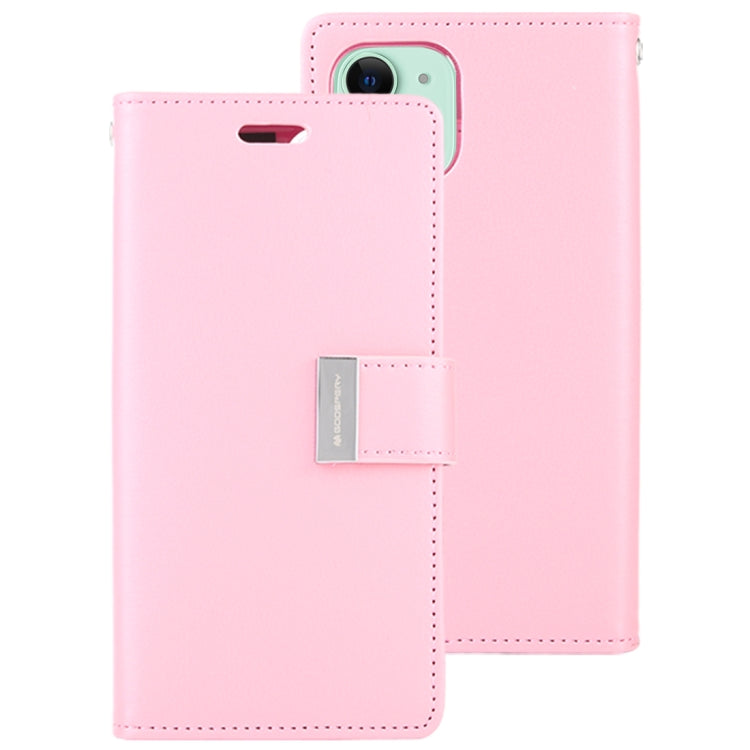 For iPhone 11 MERCURY GOOSPERY RICH DIARY Crazy Horse Texture Horizontal Flip Leather Case  with Holder & Card Slots & Wallet