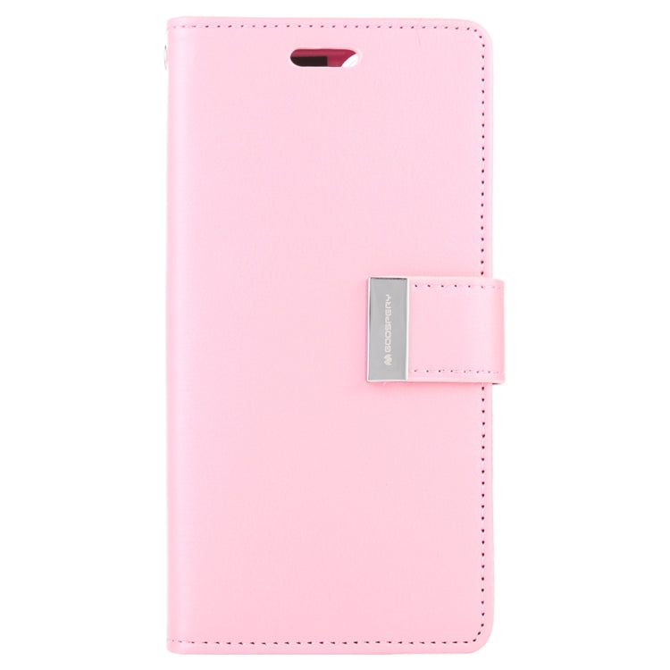 For iPhone 11 MERCURY GOOSPERY RICH DIARY Crazy Horse Texture Horizontal Flip Leather Case  with Holder & Card Slots & Wallet