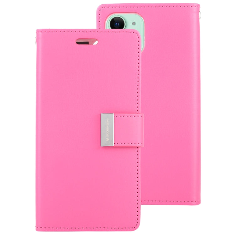 For iPhone 11 MERCURY GOOSPERY RICH DIARY Crazy Horse Texture Horizontal Flip Leather Case  with Holder & Card Slots & Wallet