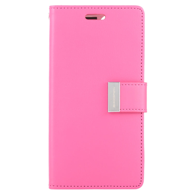 For iPhone 11 MERCURY GOOSPERY RICH DIARY Crazy Horse Texture Horizontal Flip Leather Case  with Holder & Card Slots & Wallet