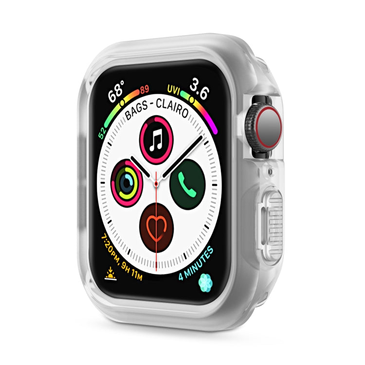 Silicone Frame Protective Case For Apple Watch Series 6 & SE & 5 & 4 44mm