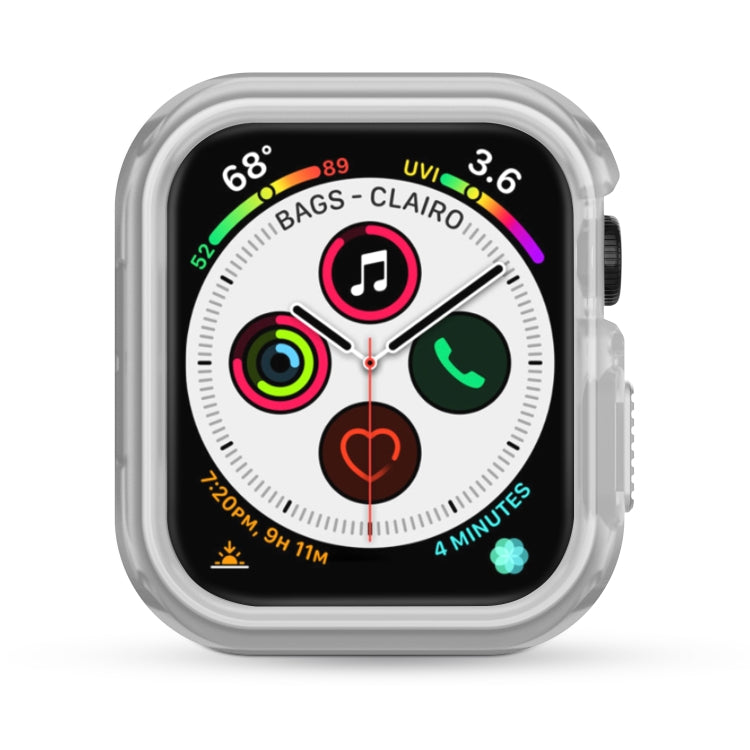 Silicone Frame Protective Case For Apple Watch Series 6 & SE & 5 & 4 44mm
