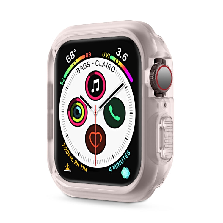 Silicone Frame Protective Case For Apple Watch Series 6 & SE & 5 & 4 44mm