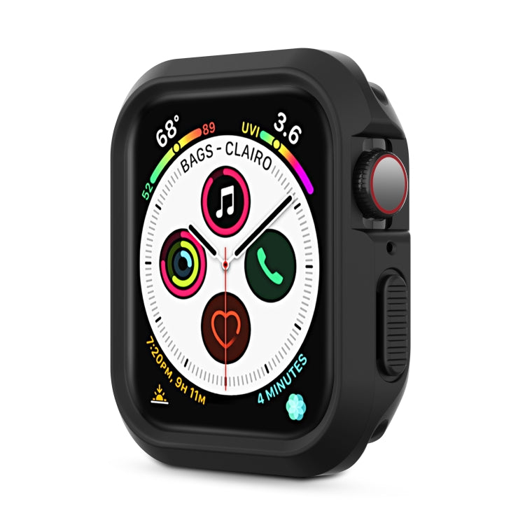 Silicone Frame Protective Case For Apple Watch Series 6 & SE & 5 & 4 44mm