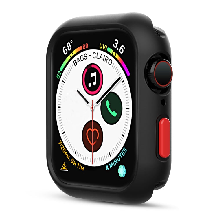 Silicone Frame Protective Case For Apple Watch Series 6 & SE & 5 & 4 44mm