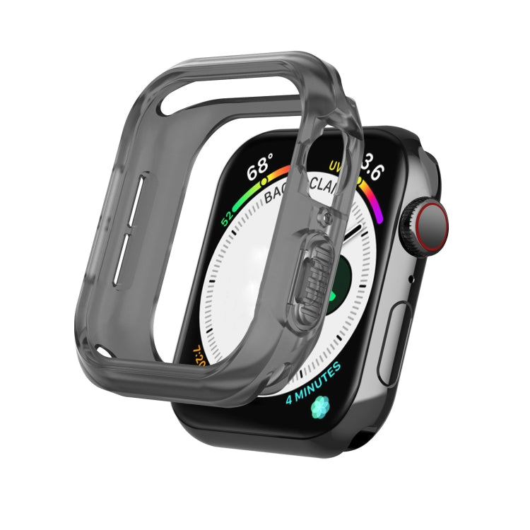 Silicone Frame Protective Case For Apple Watch Series 6 & SE & 5 & 4 44mm