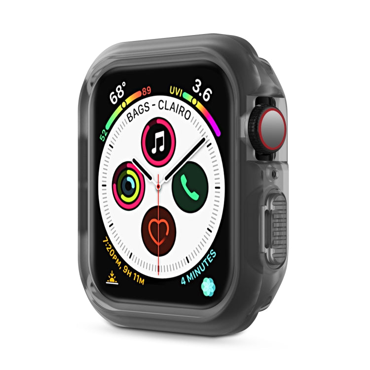 Silicone Frame Protective Case For Apple Watch Series 6 & SE & 5 & 4 44mm