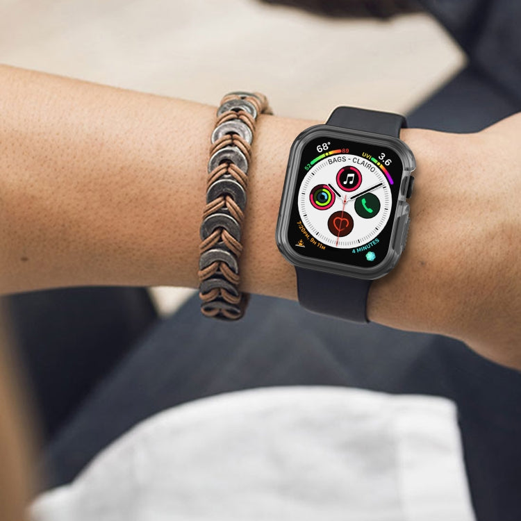 Silicone Frame Protective Case For Apple Watch Series 6 & SE & 5 & 4 44mm