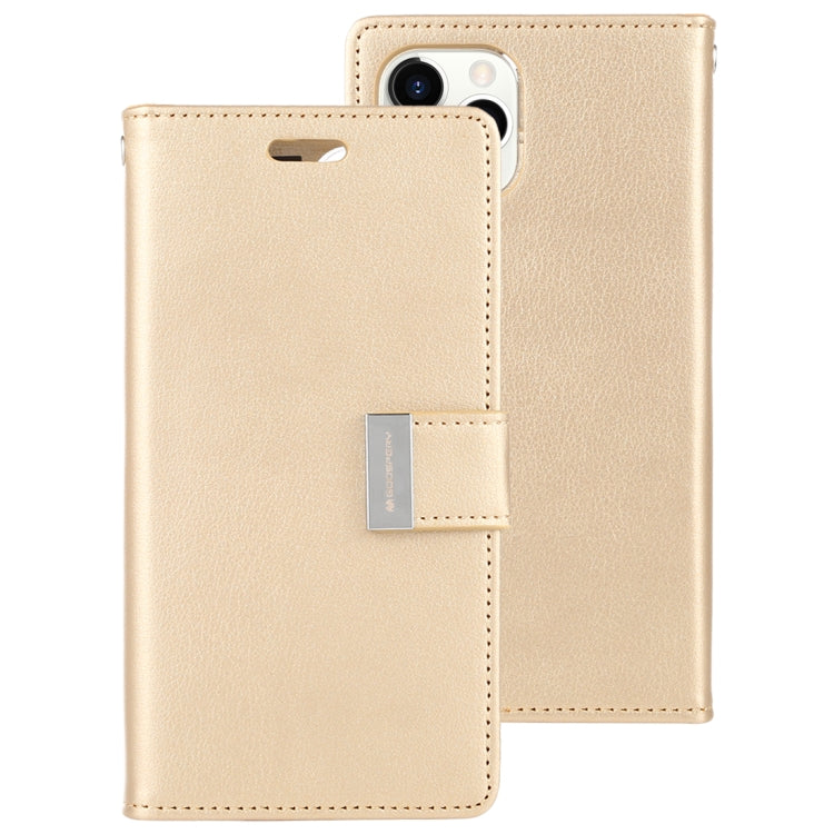For iPhone 11 Pro MERCURY GOOSPERY RICH DIARY Crazy Horse Texture Horizontal Flip Leather Case  with Holder & Card Slots & Wallet