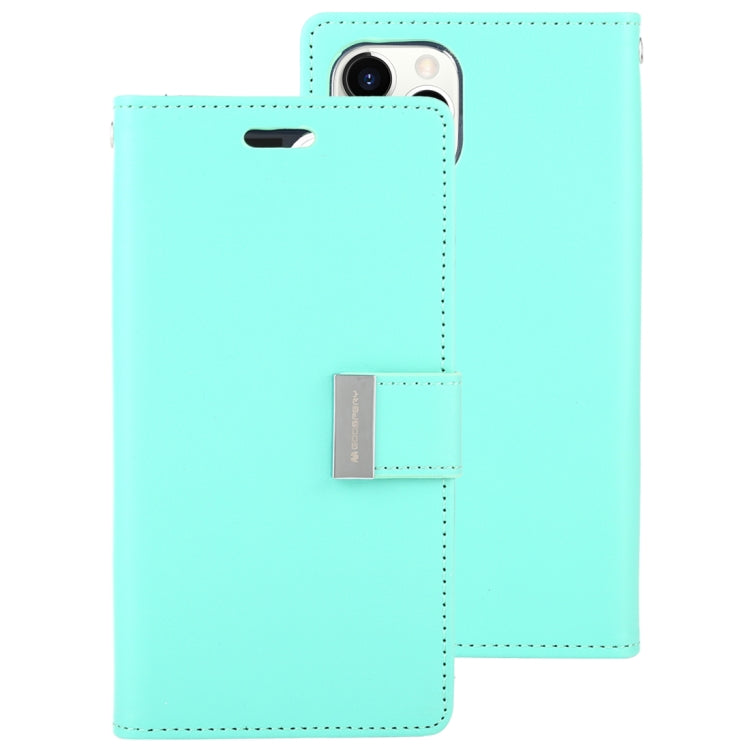 For iPhone 11 Pro MERCURY GOOSPERY RICH DIARY Crazy Horse Texture Horizontal Flip Leather Case  with Holder & Card Slots & Wallet
