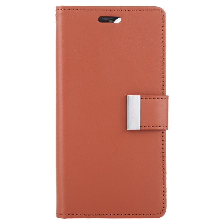 For iPhone 11 Pro MERCURY GOOSPERY RICH DIARY Crazy Horse Texture Horizontal Flip Leather Case  with Holder & Card Slots & Wallet