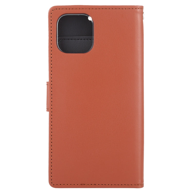 For iPhone 11 Pro MERCURY GOOSPERY RICH DIARY Crazy Horse Texture Horizontal Flip Leather Case  with Holder & Card Slots & Wallet