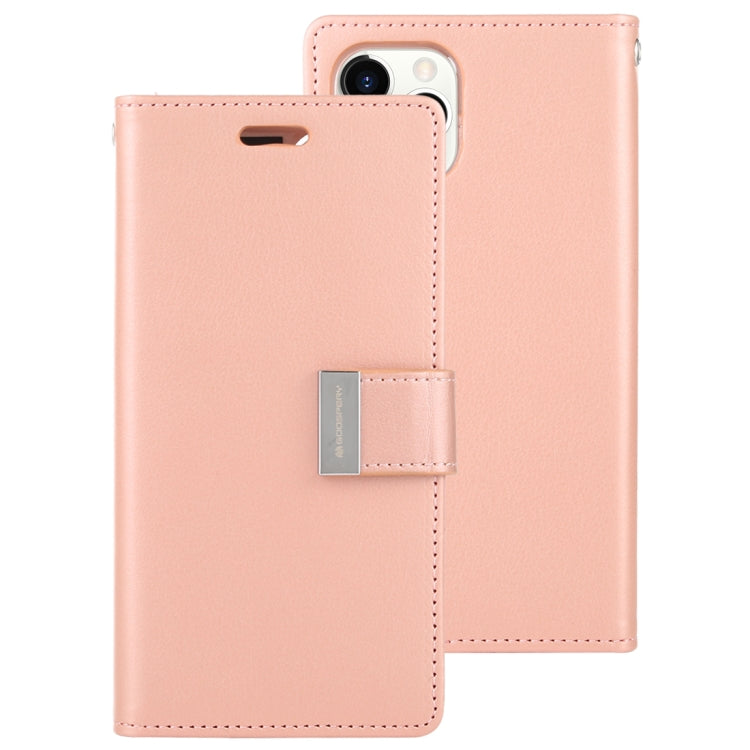 For iPhone 11 Pro MERCURY GOOSPERY RICH DIARY Crazy Horse Texture Horizontal Flip Leather Case  with Holder & Card Slots & Wallet