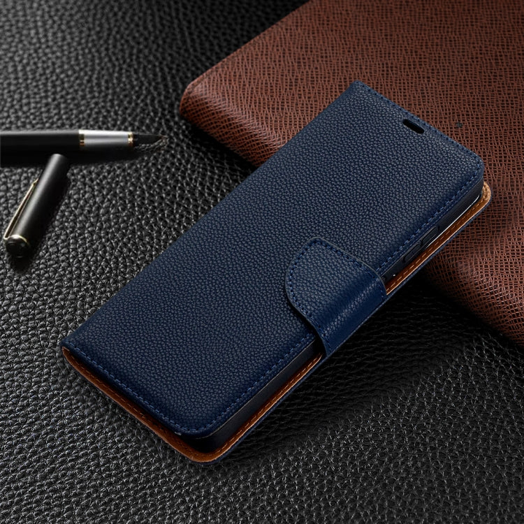 For Samsung Galaxy S21 Ultra 5G Litchi Texture Pure Color Horizontal Flip Leather Case with Holder & Card Slots & Wallet & Lanyard