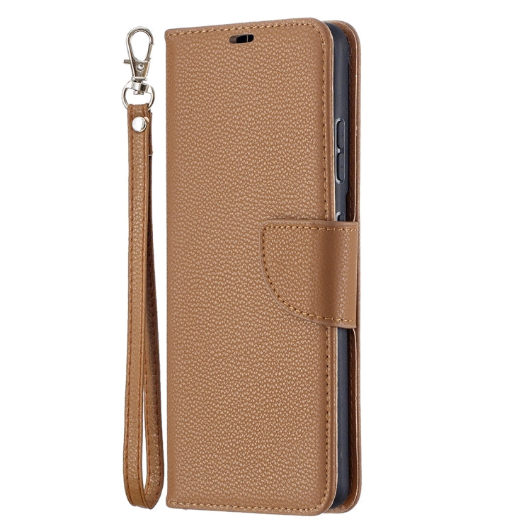 For Samsung Galaxy S21 Ultra 5G Litchi Texture Pure Color Horizontal Flip Leather Case with Holder & Card Slots & Wallet & Lanyard