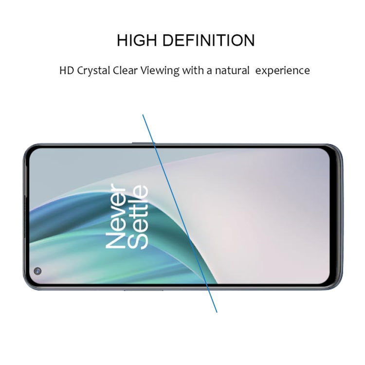 For OnePlus Nord N10 5G 25 PCS Full Glue Full Screen Tempered Glass Film