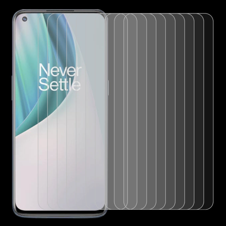 For OnePlus Nord N10 5G 10 PCS 0.26mm 9H 2.5D Tempered Glass Film