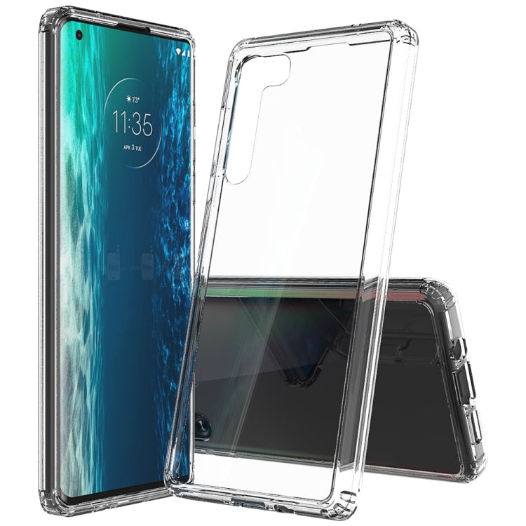 For Motorola Edge Shockproof Scratchproof TPU + Acrylic Protective Case