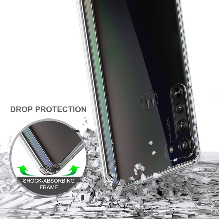 For Motorola Edge Shockproof Scratchproof TPU + Acrylic Protective Case
