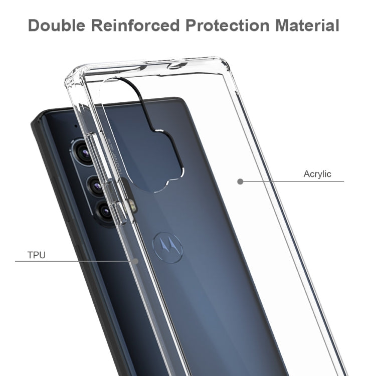 For Motorola Edge Plus Shockproof Scratchproof TPU + Acrylic Protective Case