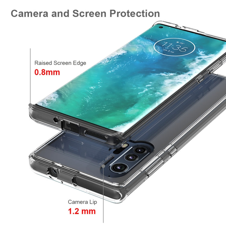 For Motorola Edge Plus Shockproof Scratchproof TPU + Acrylic Protective Case