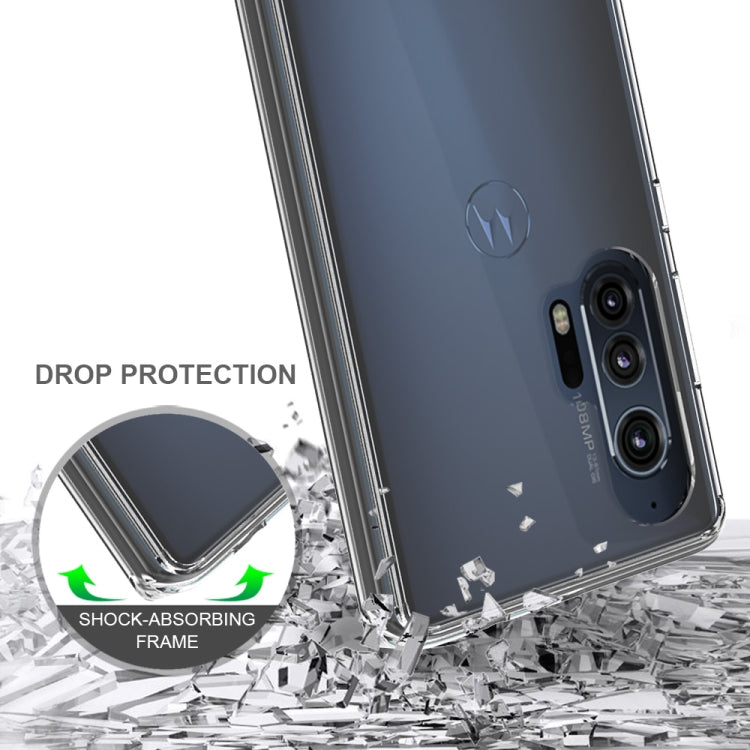 For Motorola Edge Plus Shockproof Scratchproof TPU + Acrylic Protective Case