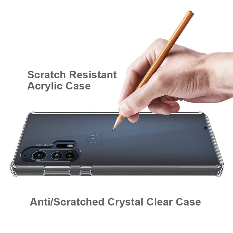 For Motorola Edge Plus Shockproof Scratchproof TPU + Acrylic Protective Case