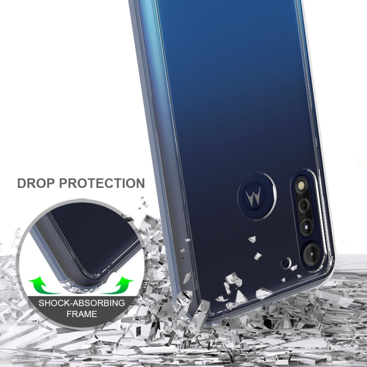 For Motorola Moto G8 Power Lite Shockproof Scratchproof TPU + Acrylic Protective Case