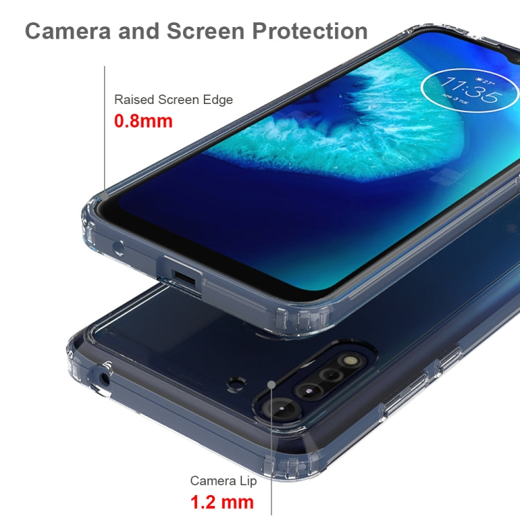 For Motorola Moto G8 Power Lite Shockproof Scratchproof TPU + Acrylic Protective Case