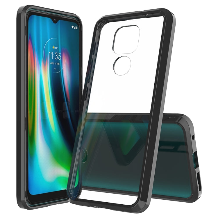 For Motorola Moto G9 Play Shockproof Scratchproof TPU + Acrylic Protective Case