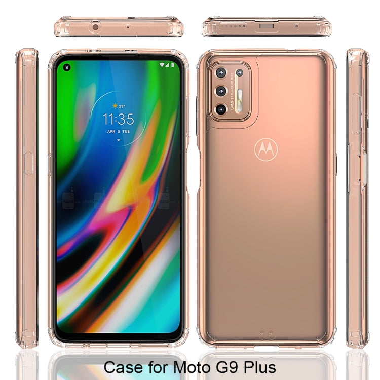 For Motorola Moto G9 Plus Shockproof Scratchproof TPU + Acrylic Protective Case