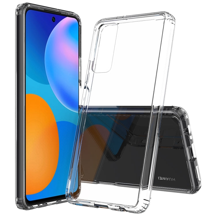 For Huawei Y7A / P Smart 2021 Shockproof Scratchproof TPU + Acrylic Protective Case