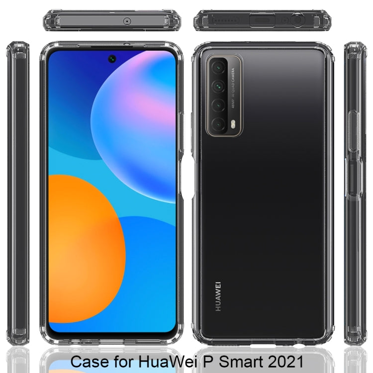 For Huawei Y7A / P Smart 2021 Shockproof Scratchproof TPU + Acrylic Protective Case