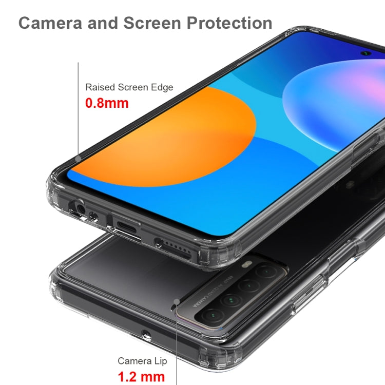 For Huawei Y7A / P Smart 2021 Shockproof Scratchproof TPU + Acrylic Protective Case