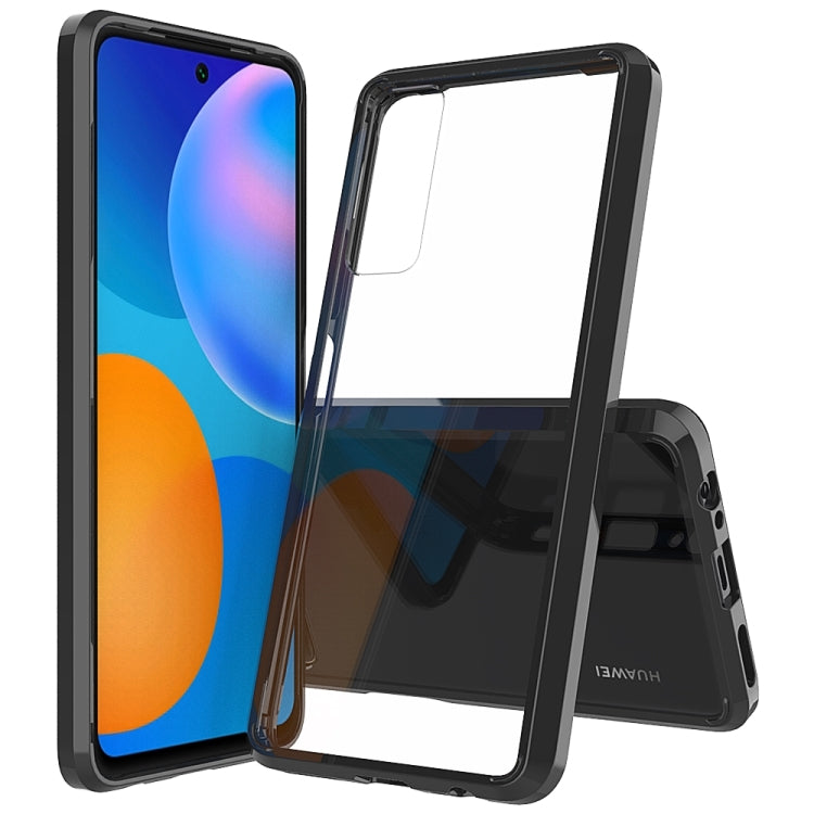 For Huawei Y7A / P Smart 2021 Shockproof Scratchproof TPU + Acrylic Protective Case