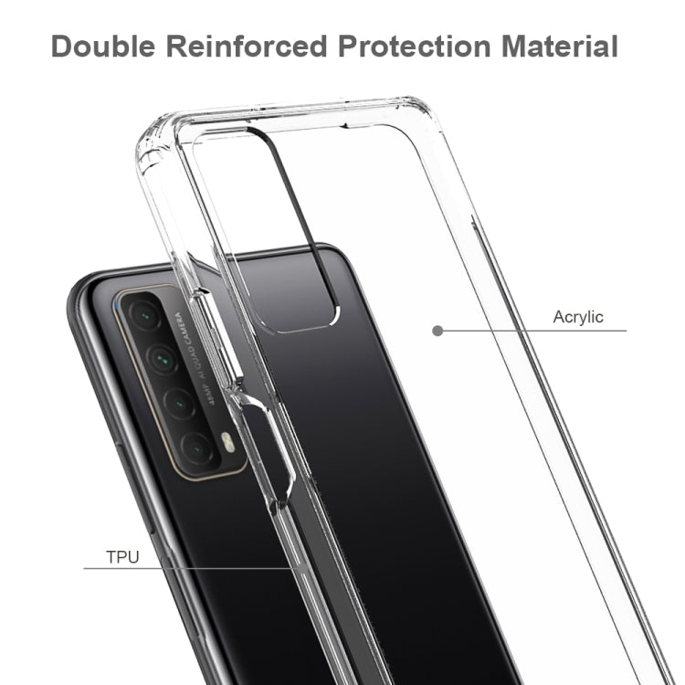 For Huawei Y7A / P Smart 2021 Shockproof Scratchproof TPU + Acrylic Protective Case