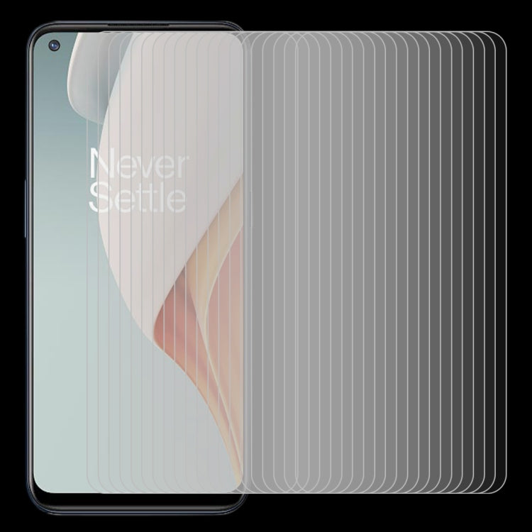 For OnePlus Nord N100 50 PCS 0.26mm 9H 2.5D Tempered Glass Film