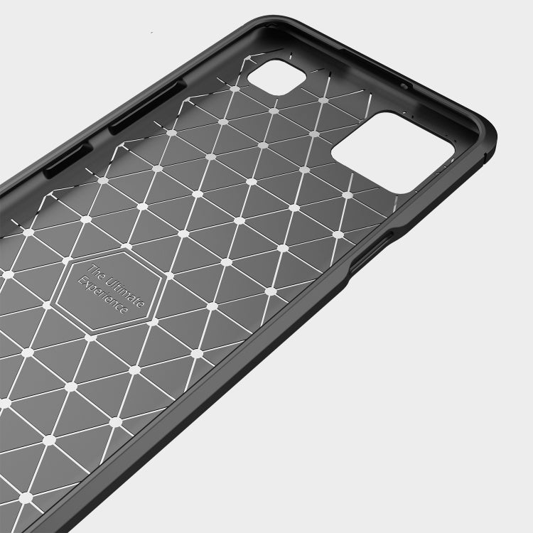 For LG K92 5G Brushed Texture Carbon Fiber TPU Case