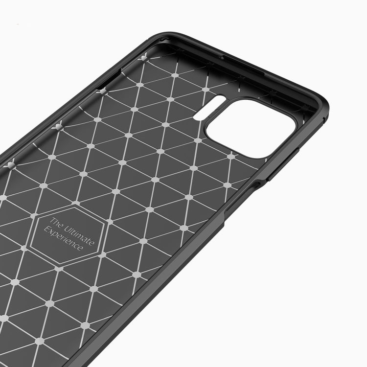 For Motorola Moto G 5G Plus Brushed Texture Carbon Fiber TPU Case