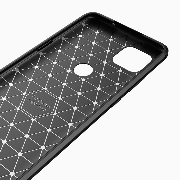 For Motorola Moto G 5G Brushed Texture Carbon Fiber TPU Case