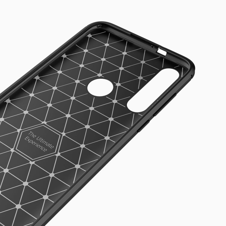 For Motorola Moto G Fast Brushed Texture Carbon Fiber TPU Case