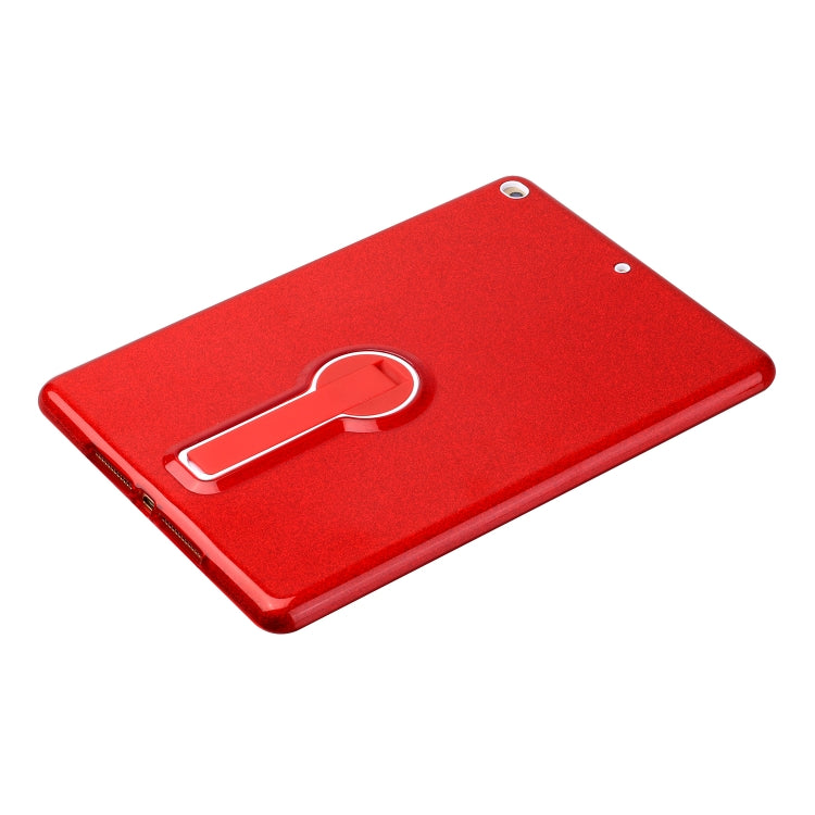 Shockproof Glitter PC + TPU Protective Case with Holder For iPad 9.7 (2018) & (2017)