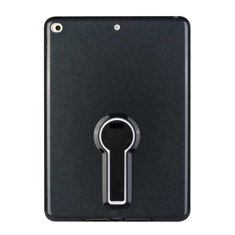Shockproof Glitter PC + TPU Protective Case with Holder For iPad 9.7 (2018) & (2017)