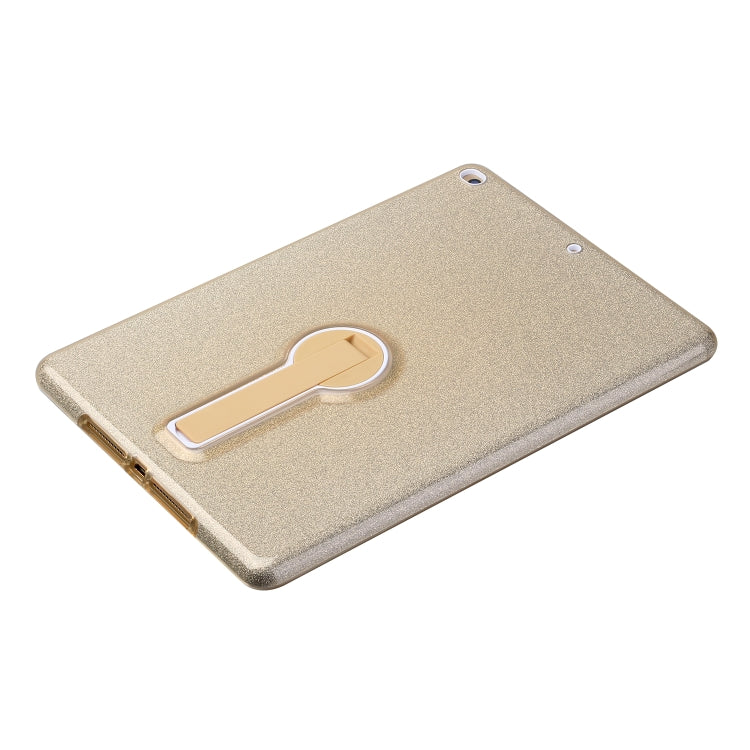 Shockproof Glitter PC + TPU Protective Case with Holder For iPad 9.7 (2018) & (2017)