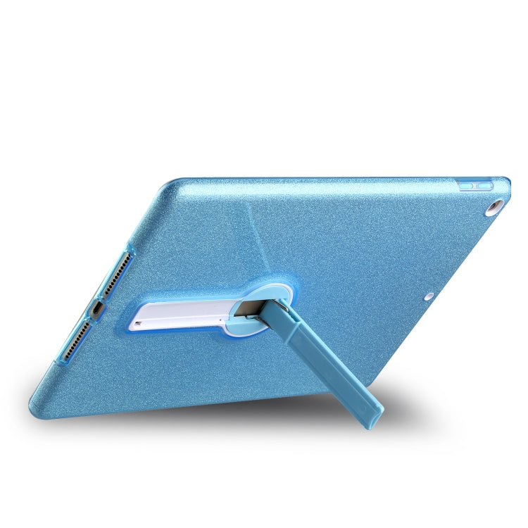 Shockproof Glitter PC + TPU Protective Case with Holder For iPad 9.7 (2018) & (2017)