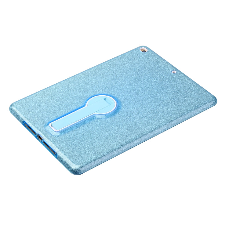 Shockproof Glitter PC + TPU Protective Case with Holder For iPad 9.7 (2018) & (2017)
